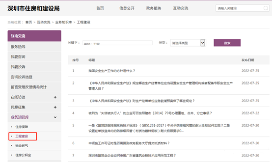 深圳住建關(guān)于消防防排煙問題的答疑！